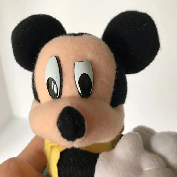 Disney MICKEY & MINNIE Mouse Gripper Grip Plush 1995 vintage lot 2 - Picture 4 of 8